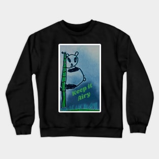 Keep it Airy: Panchito the Panda Crewneck Sweatshirt